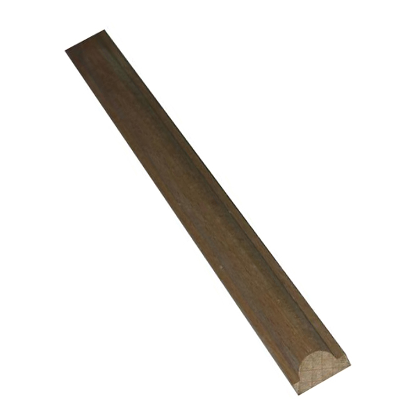 Holzprofilleiste, Holzleiste antik, Holzzierleiste alt, Buche, 95cm, 12x7mm